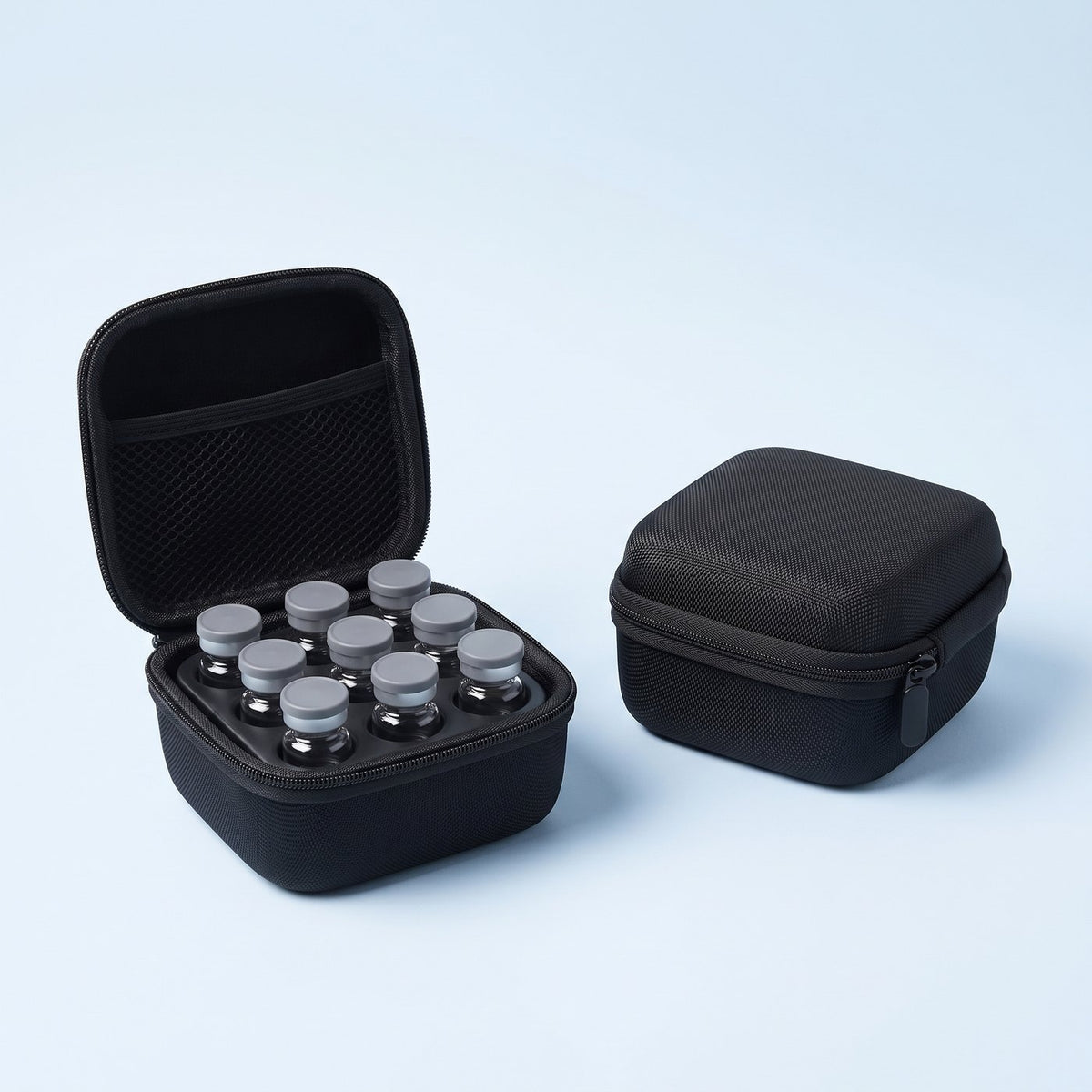 9-slot vial case